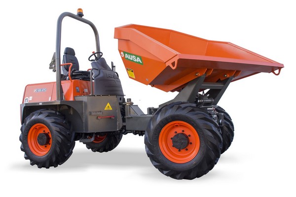 Dumper à roues AUSA D600 APG en location – 6 T